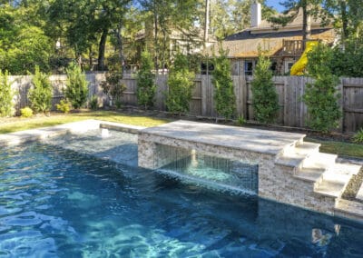 Geometric Pool - The Bachrach Project Marquise Pools