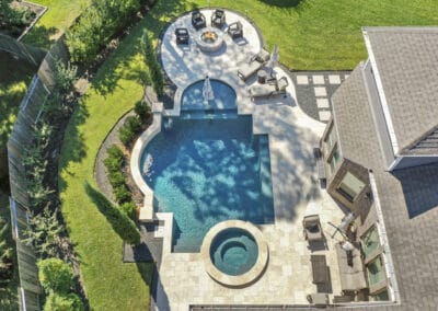 Hybrid Pool Design - The Pena Project by Marquise Pools