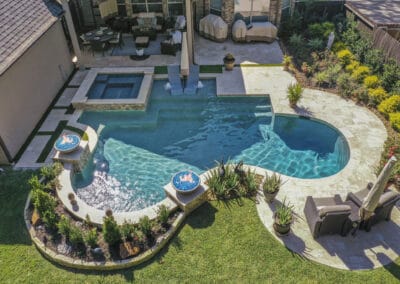 Classy Pool Designs - Cafe Dumond Project by Marquise Pools