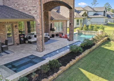 Small Backyard Pool - The Curly Willow Project by Marquise Pools