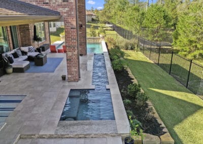 Small Backyard Pool - The Curly Willow Project by Marquise Pools