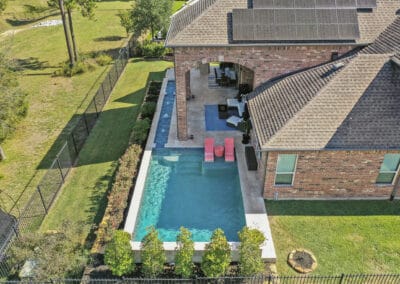 Small Backyard Pool - The Curly Willow Project by Marquise Pools