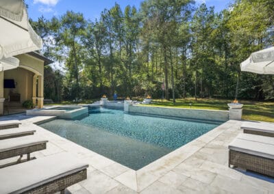 Resort Pool - The Star Ledge Project by Marquise Pools