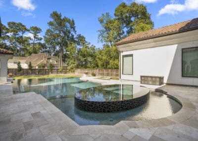 Vanishing Edge Pool - The Cypresswood Project by Marquise Pools