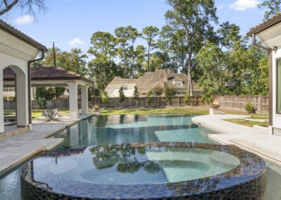 Vanishing Edge Pool - The Cypresswood Project by Marquise Pools