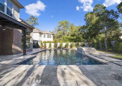 Geometric Pool - The Bachrach Project Marquise Pools