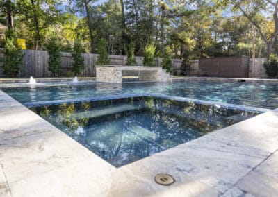 Geometric Pool - The Bachrach Project Marquise Pools