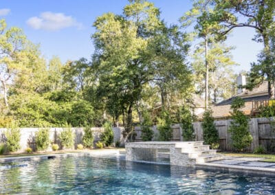 Geometric Pool - The Bachrach Project Marquise Pools