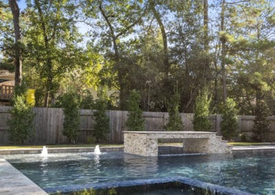 Geometric Pool - The Bachrach Project Marquise Pools