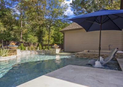 Classy Pool Designs - Cafe Dumond Project by Marquise Pools