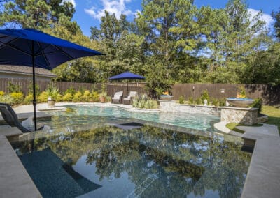 Classy Pool Designs - Cafe Dumond Project by Marquise Pools