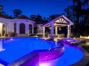 Family Pool Modern French Quarter by Marquise Pools The Woodlands, Texas