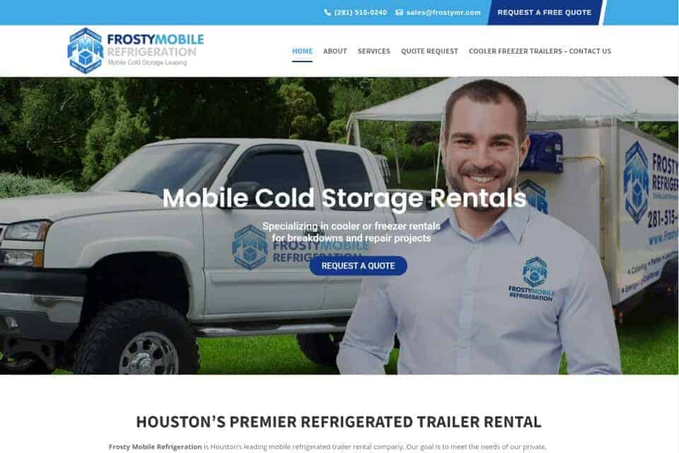 Frosty Mobile Refrigeration by Marquise Pools