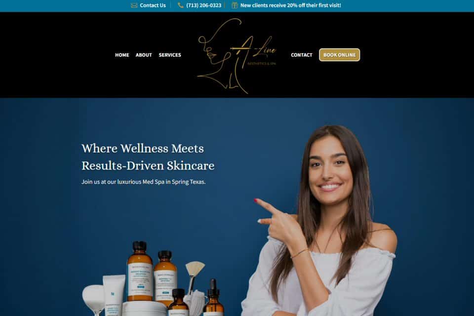 A-Line Aesthetics & Spa, Spring, TX by Marquise Pools
